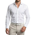 Men’s Long Sleeve Shirt – Button Front Regular Fit