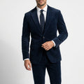 Men’s Tailored Single Breasted Suit Set – Two Button Corduroy