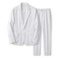 Men’s Two-Piece Casual Suit – Notch Lapel Design