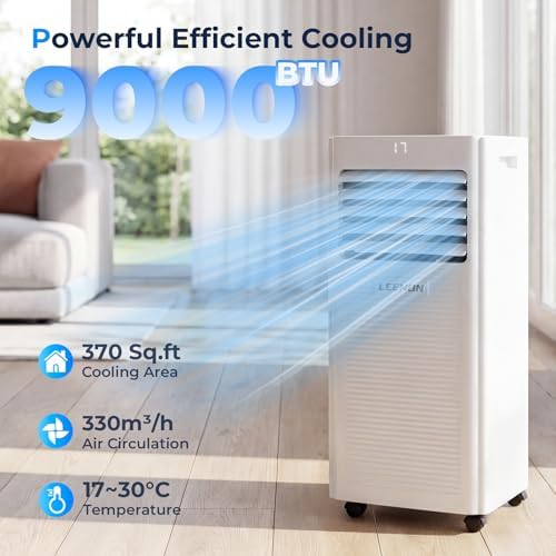 condizionatore portatile 9000 btu primo piano – Vivotee